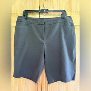 Apt. 9 Grey Tailored Bermuda Shorts